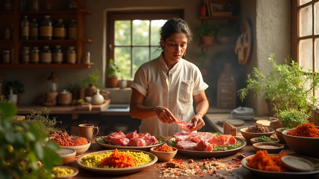 Ayurveda and Meat Consumption: Insights and Guidelines